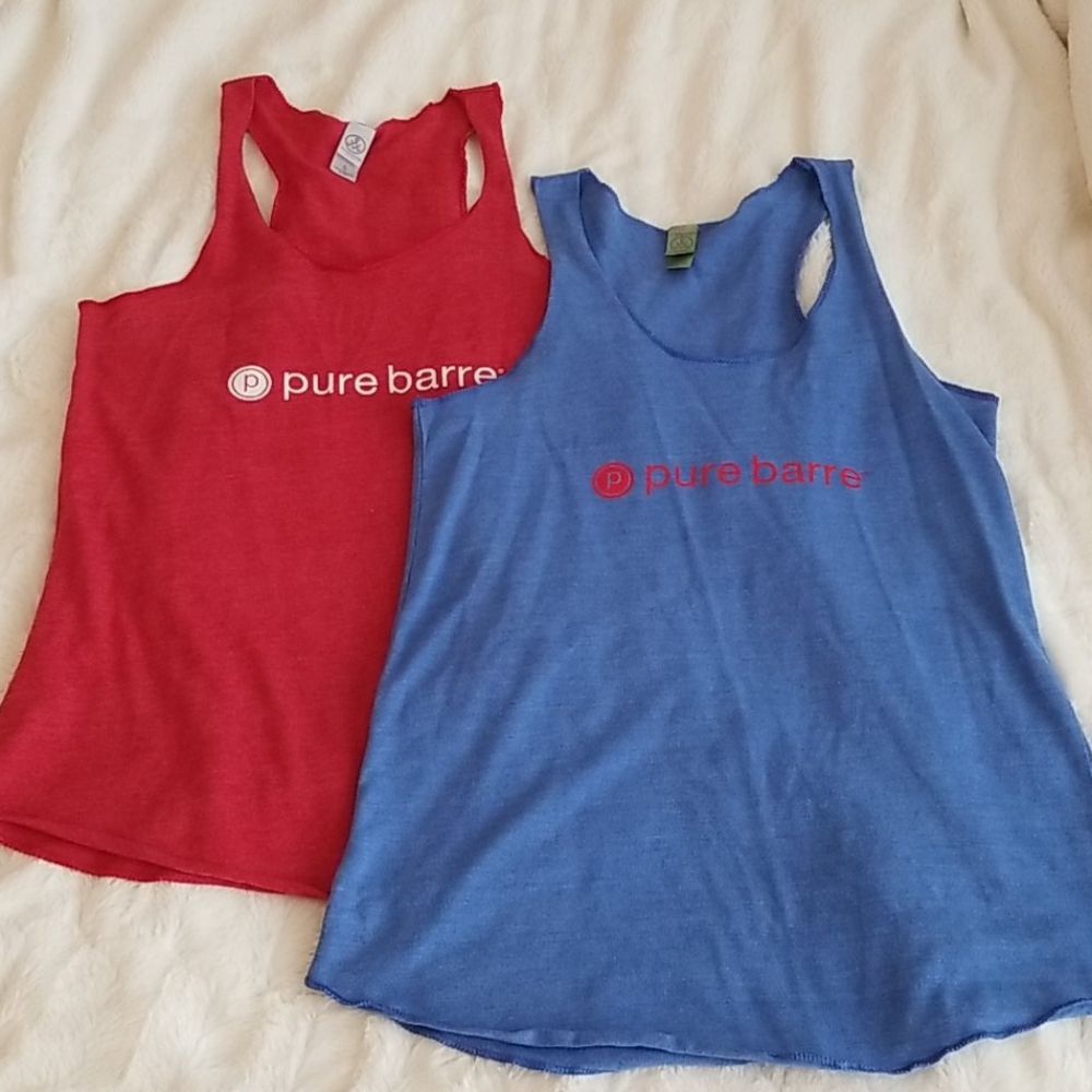 Set of 2 PURE BARRE tank tops